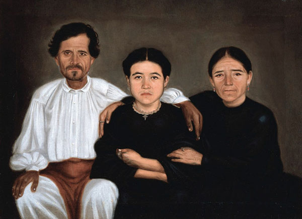 « Portrait de Famille » - Hermenegildo Bustos, sans date