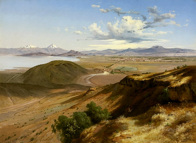 « La Vallée de Mexico » - José María Velasco - 1875 - Mexique