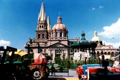La cathédrale de Guadalajara