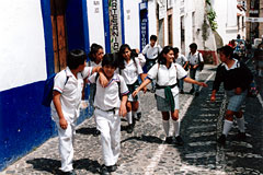 Les enfants de Taxco sortant de l'école - Guerrero - Mexique
