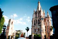 Eglise baroque de San Miguel de Allende