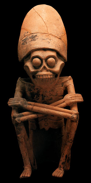 Mictlantecuhtli - Le Seigneur de l'Enfer - Culture Totonaque